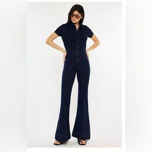 ROLLA'S Dark Blue Corduroy Jumpsuit